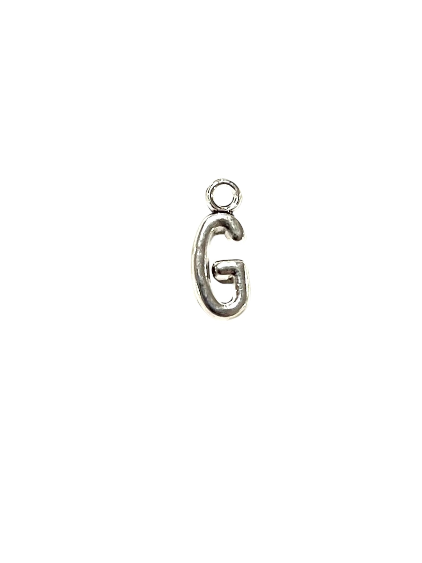 Silver Letter Charms