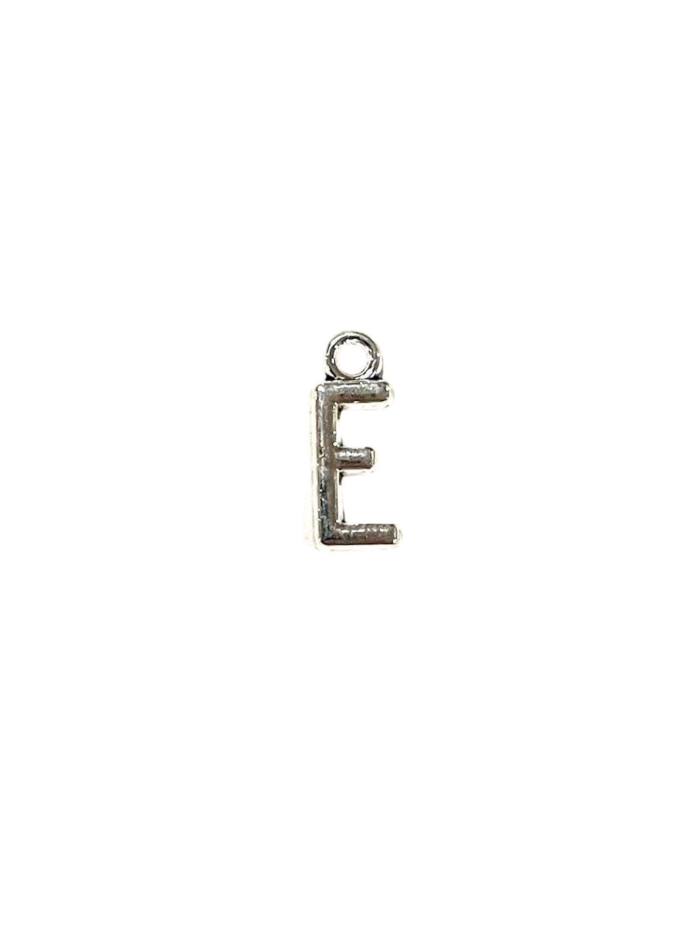 Silver Letter Charms