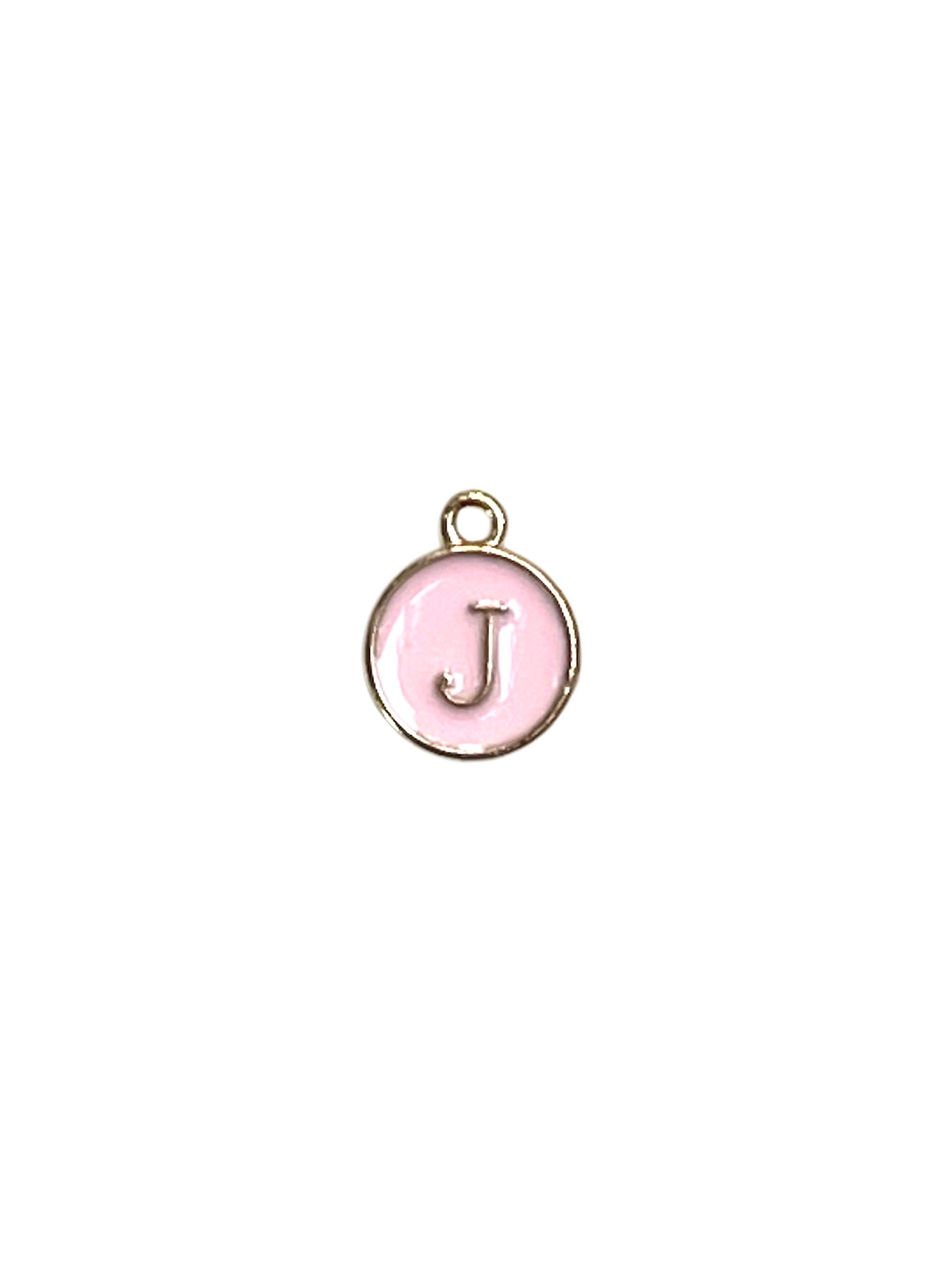 Light Pink Letter Charms