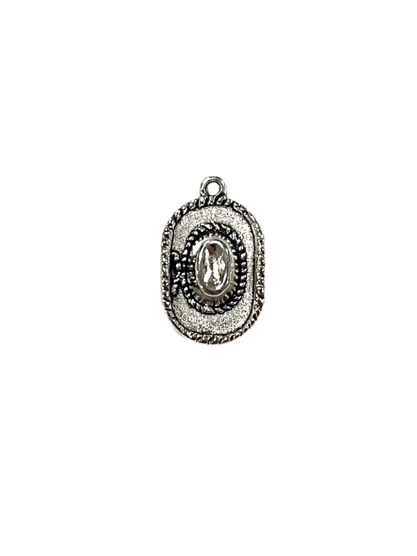Silver Cowboy Charms