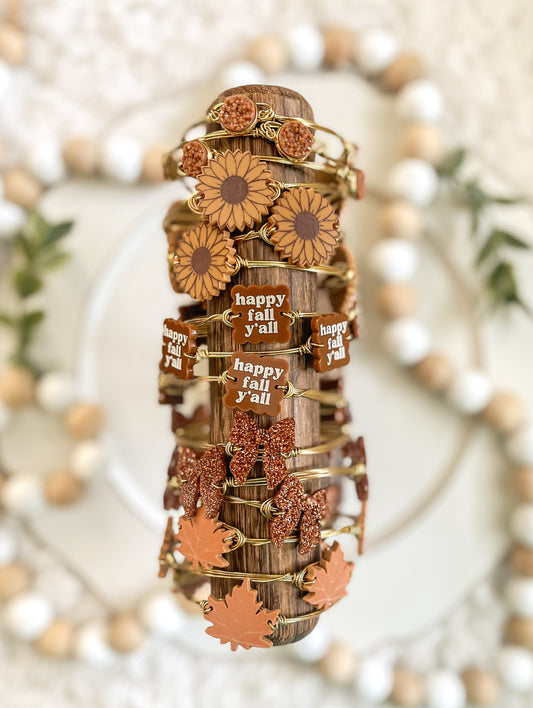 Happy Fall Y’all Bangles