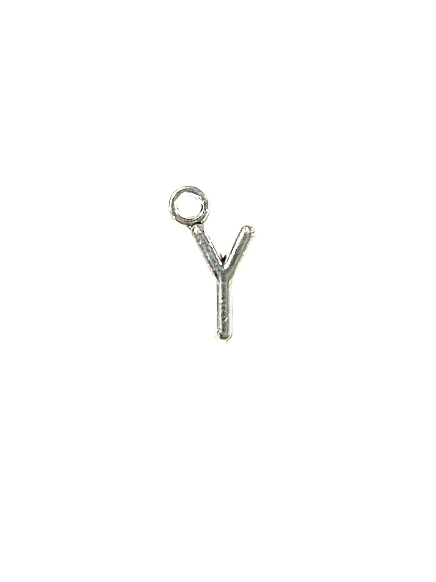 Silver Letter Charms