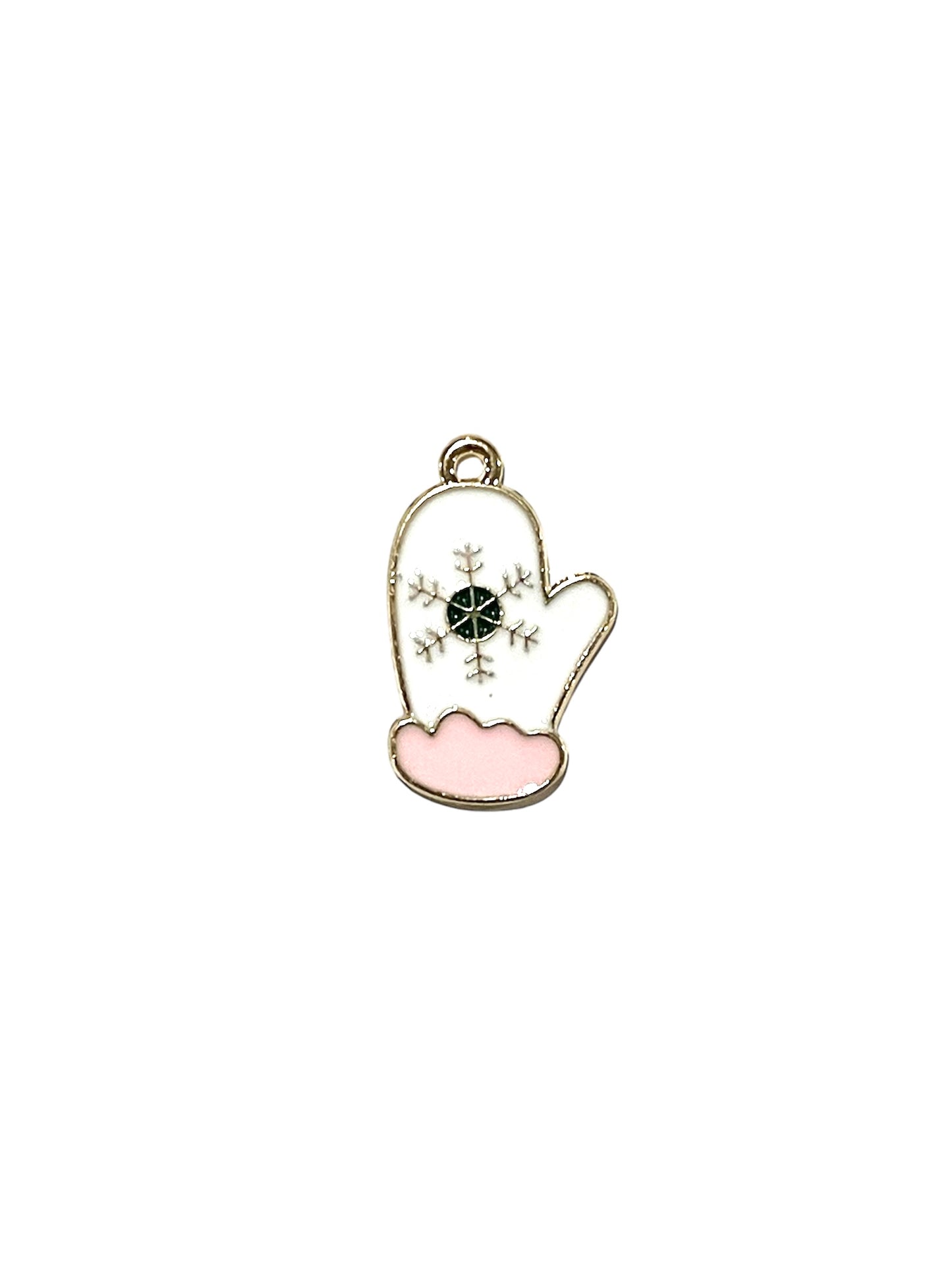 Pink Christmas Charms