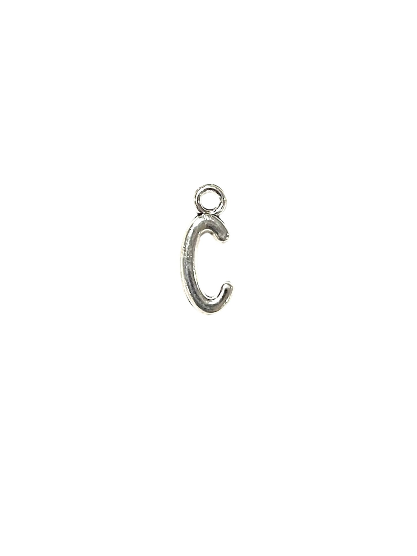 Silver Letter Charms