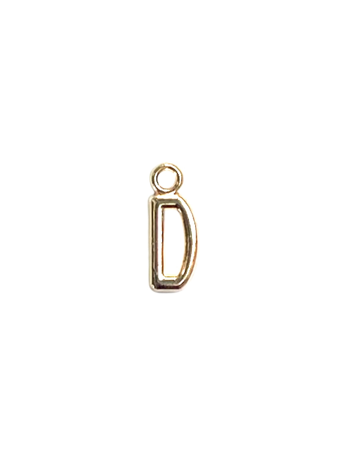 Gold Letter Charms