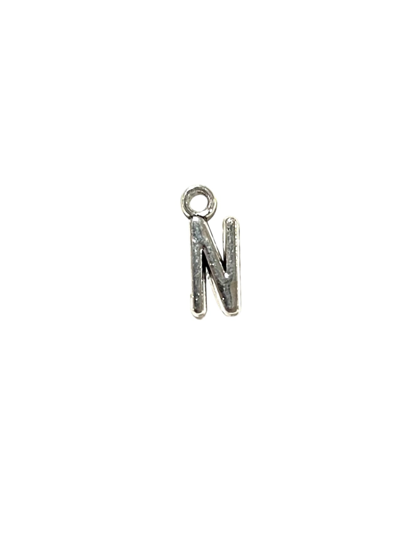 Silver Letter Charms