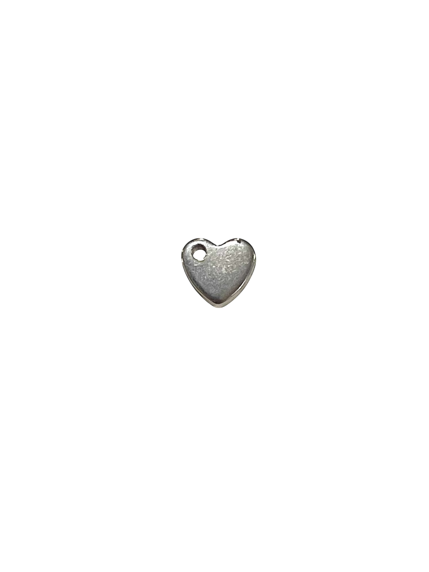 Silver Heart Charms