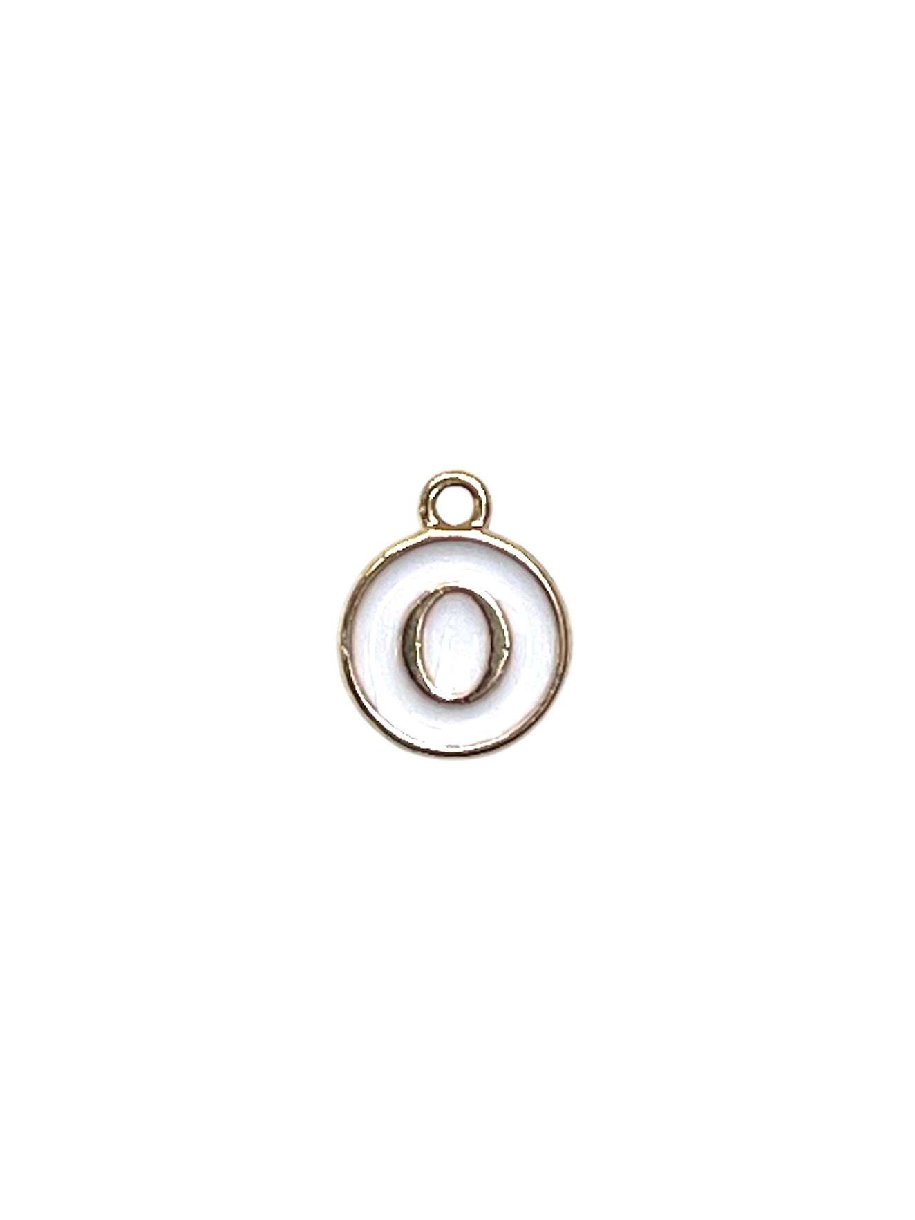 White Letter Charms