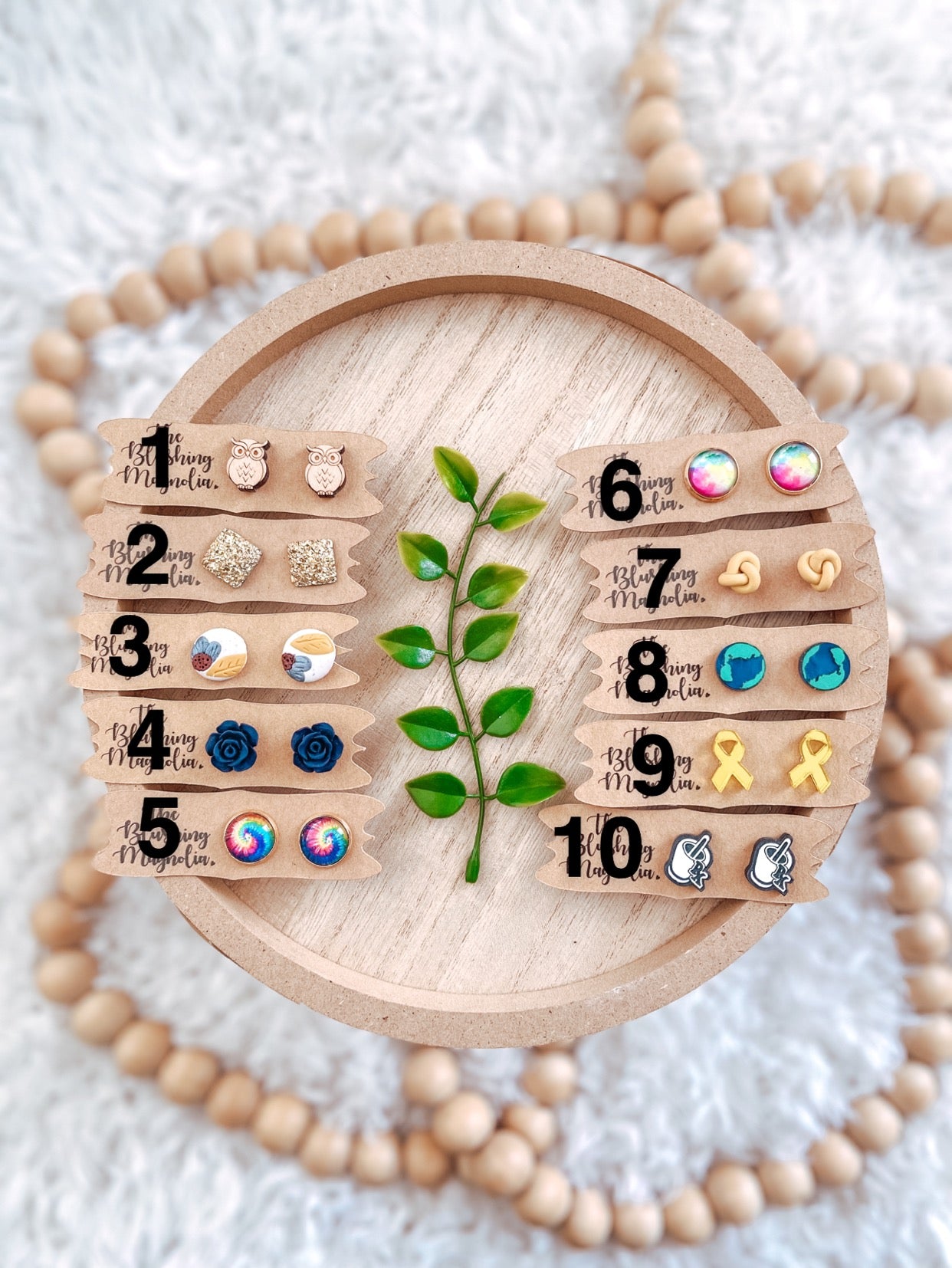 Variety Stud Earrings Single Packs