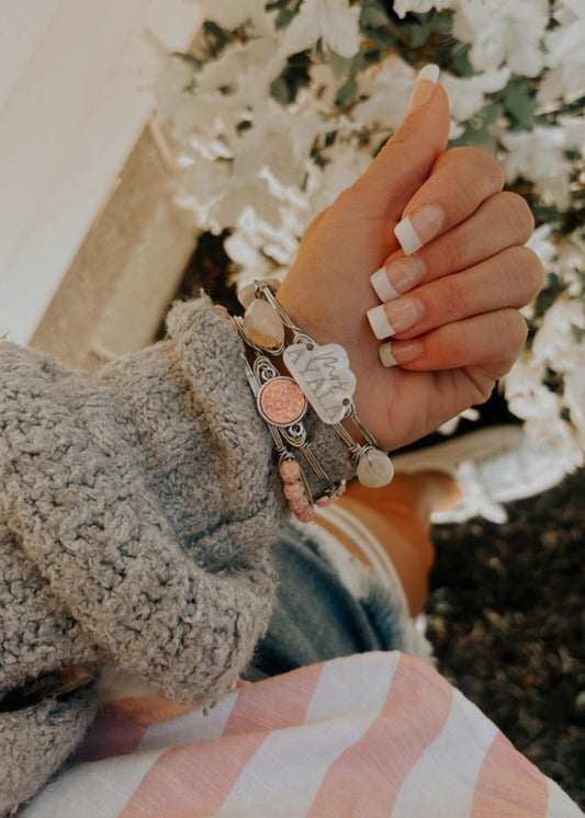 Custom Bride Bangle Set