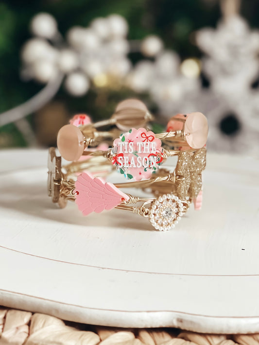 Tis The Season Christmas Bangle Set