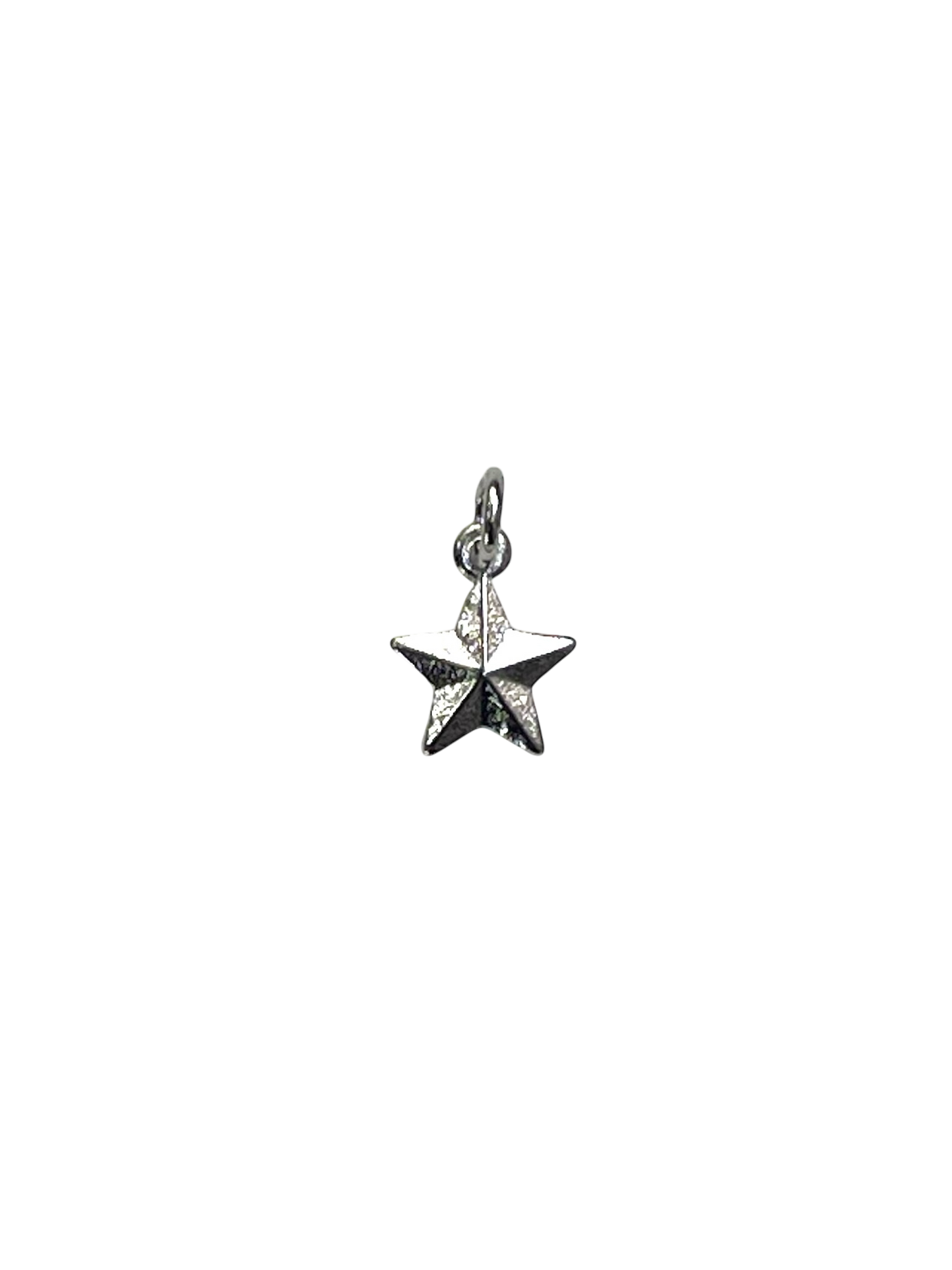 Silver Star Charms