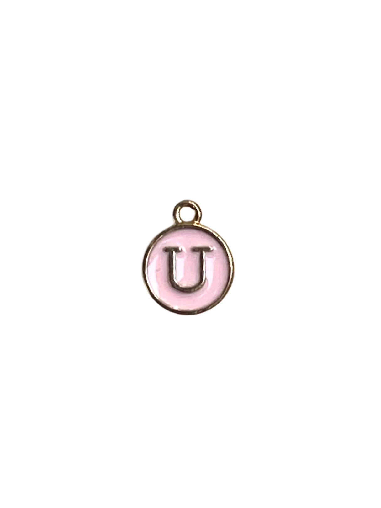 Light Pink Letter Charms