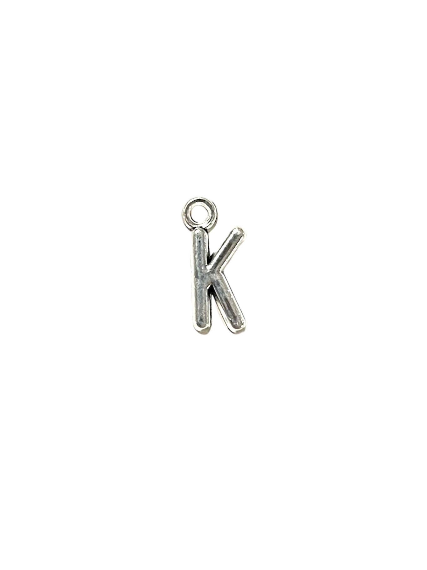 Silver Letter Charms