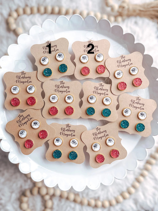 Mama Bear Stud Earrings