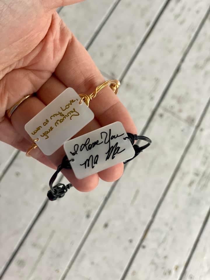 Custom Handwriting Bangle