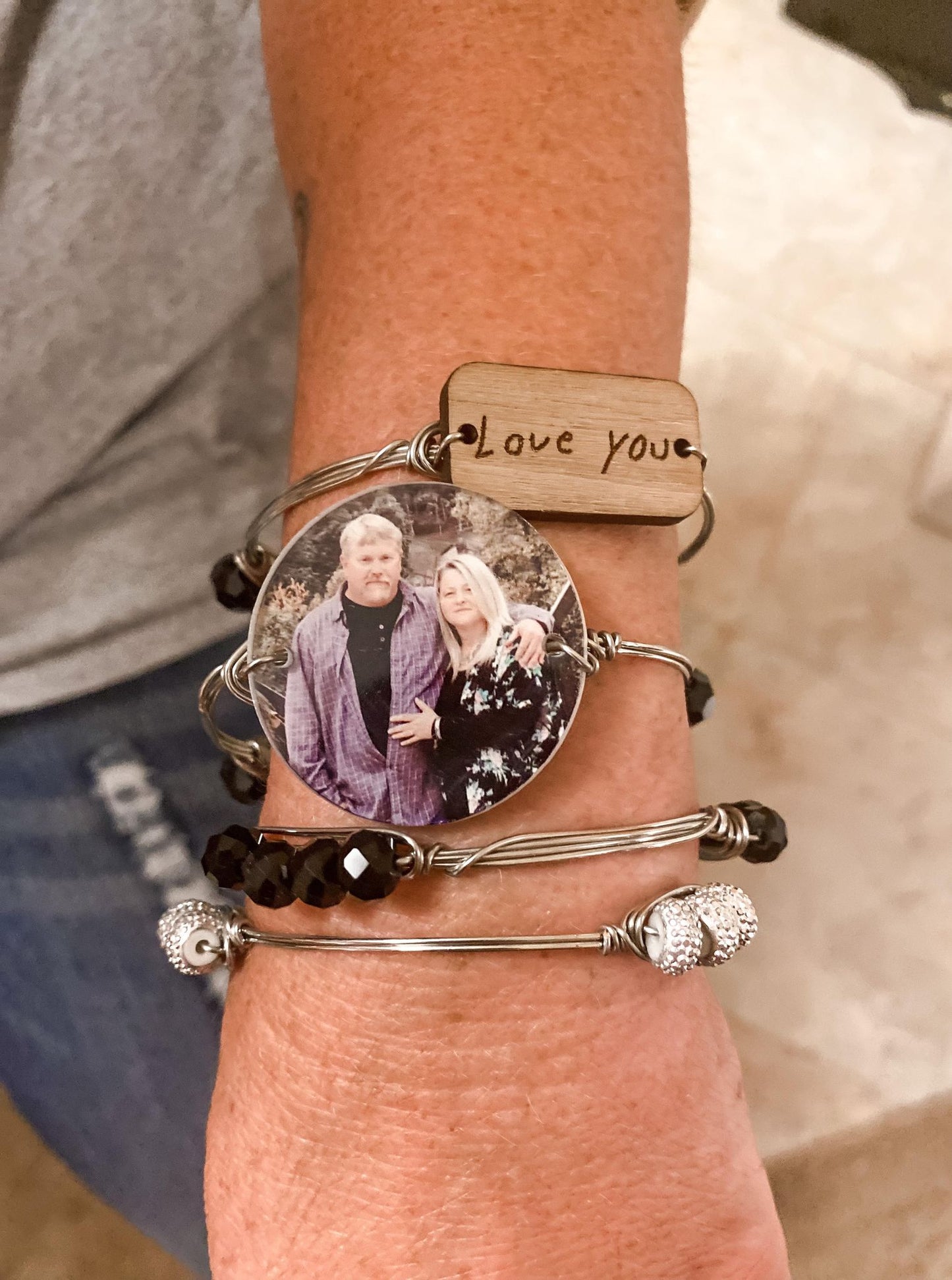 Custom Handwriting Bangle